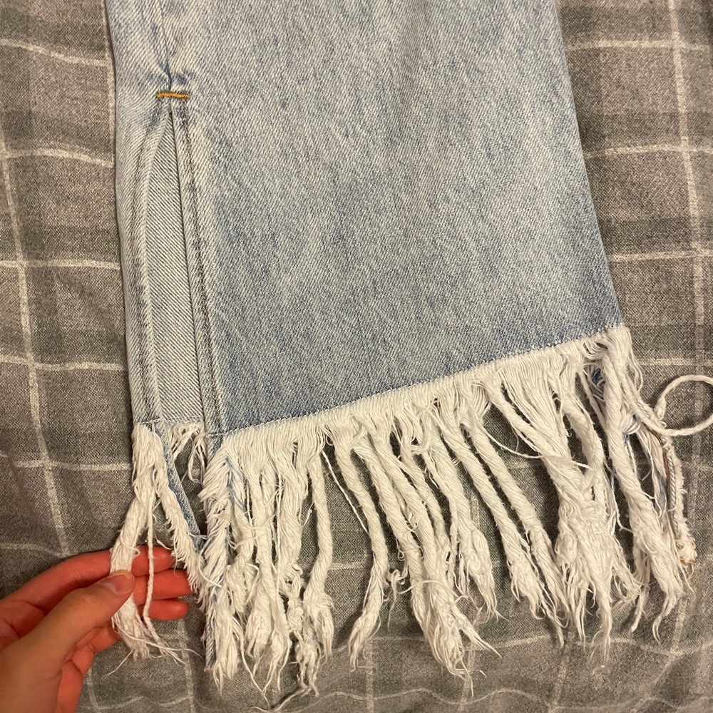Zara fringe jeans - Picture 3 of 4